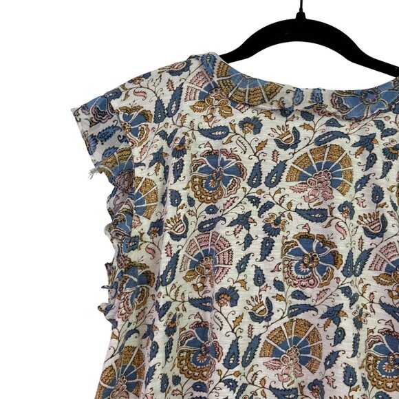 Lucky Brand Floral Print Women's Top - Picture 6 of 12